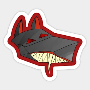 Angry dog Sticker